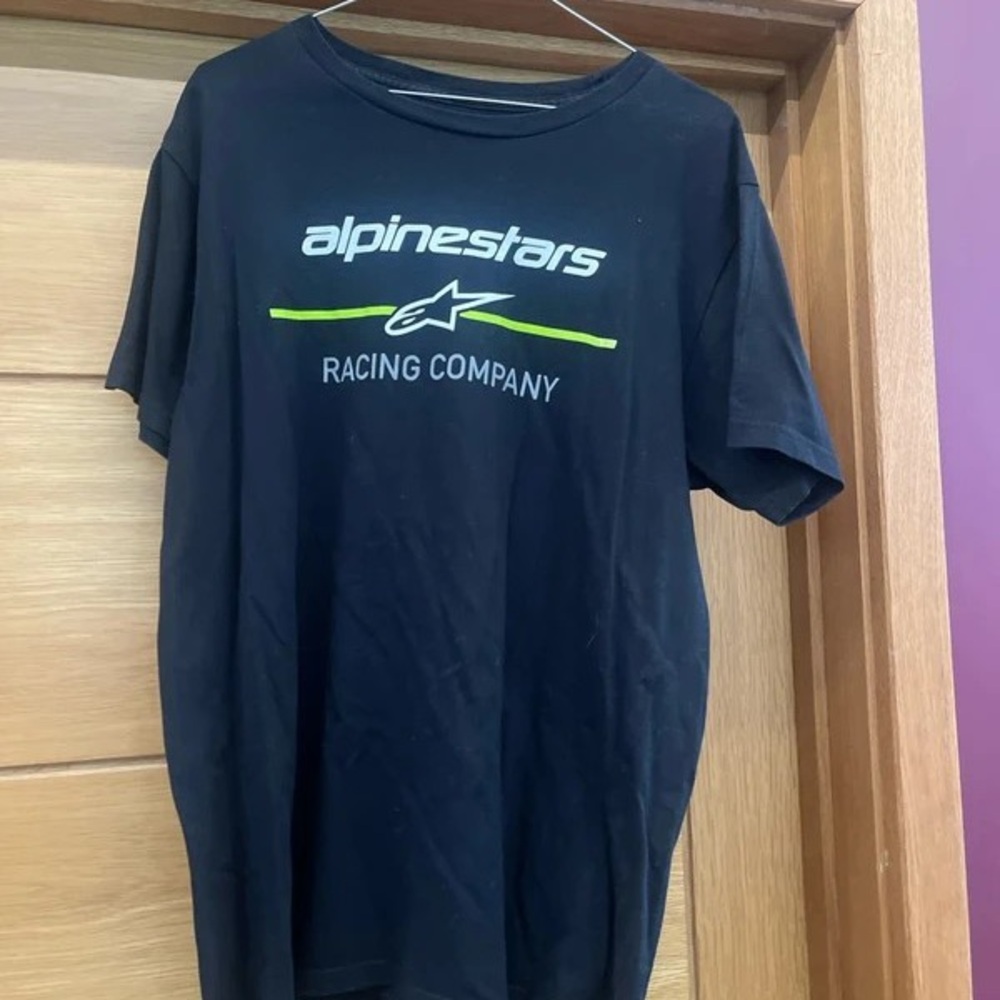 Alpinestars Black Racing T-Shirt